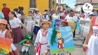 Caminata cívica nivel primario sector privado en Mazatenango