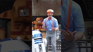 AWESOME BLIPPI RS2D Disneyland Adventure! 🤖 Blippi Kids Fun & Daytrips #kids #shorts
