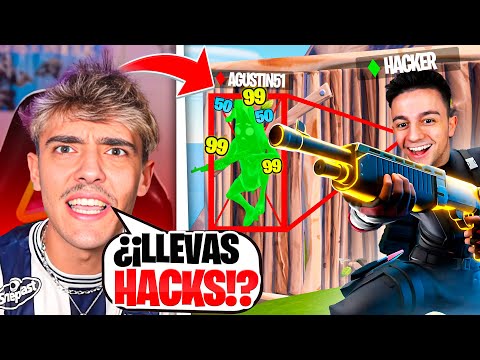TROLLEO A AGUSTIN51 USANDO HACKS EN FORTNITE.
