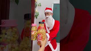 SH - Bắp rang bơ và rau củ || Popcorn and vegetables by Santa #shorts