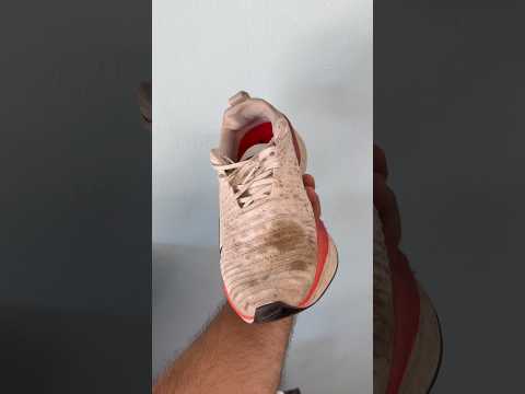 Stain running shoes #shoelada #shoedoc #shoecleaner