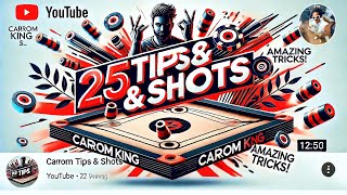 Unbelievable Carrom Shots You Must See! 😲 Master Your Game!