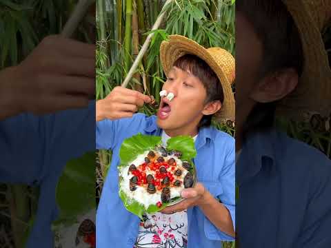 Childhood snacks??|Chinese Mountain Forest Life and Food #Moo TikTok#FYP