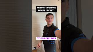 WE ALL KNOW SOMEONE WHO HAS THOUGHT THIS! #heyzy_darts #darts #skit #throwing #new