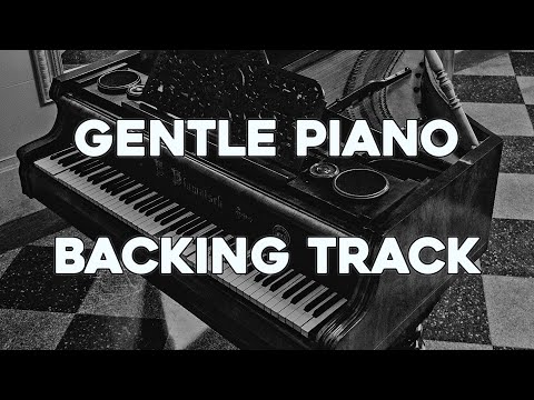 Gentle Piano Ballad Guitar Backing Track A Minor Am