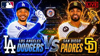 ⚾ Los Angeles Dodgers vs San Diego Padres LIVE Stream Watch Party | MLB Play-By-Play & Reactions