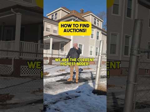 How To Find Foreclosure Auctions!