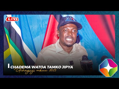 🔴#LIVE: CHADEMA WATOA TAMKO JIPYA KUELEKEA UCHAGUZI MKUU 2025 | WAWATAJA WATAWALA