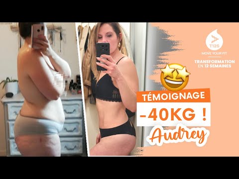 Témoignage : Audrey a perdu - 40kg grâce à T12S - Move Your Fit