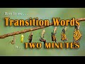 Using Transition Words for Coherent Writing