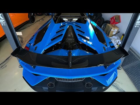 V12 Lamborghini Aventador SVJ Roadster + V8 Ferrari 458 Italia Rev Battle 🔊🔊