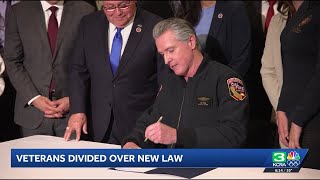 Newsom signs bill outlawing fee-based groups that help vets with disability claims