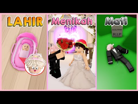 ACIL Dari Lahir Sampai Meninggal! Sedih Banget😭Roblox Brookhaven 🏡RP