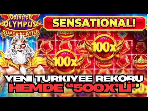Gates Of Olympus SUPER SCATTER 500x l YENI TURKIYE REEKKOORU 500X GELDİ l KAFAYI YEDIK 👑