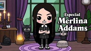 🖤🍼 Especial Merlina Addams: ¡Cuidar Bebés es su Peor Pesadilla! | Toca Boca Life World 🎮