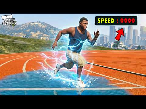 Franklin Upgrade His Speed To God Level in GTA 5 !