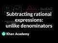 Rational Expressions and Subtraction