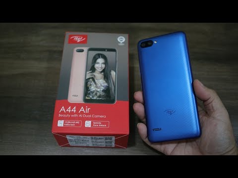 (HINDI) itel A44 Air Android Go powered quad core entry level smartphone with dual cameras for Rs. 4,599