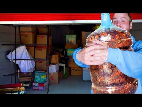 I Bought a Storage Unit Untouched For YEARS and Found a Secret Old Coin Stash!