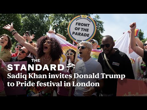 Khan invites Trump to next year's Pride festival in London and to Friday prayers at a mosque