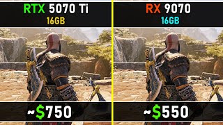 RTX 5070 Ti vs RX 9070 | 18 Latest AAA Games Tested | Which One To Buy For 1440P Gaming