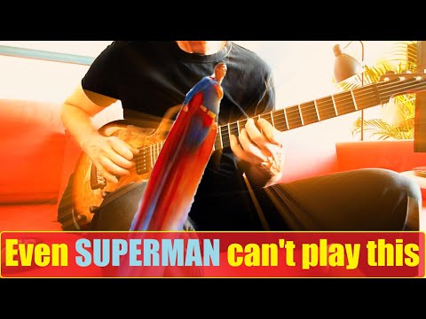 Even SUPERMAN can't play this theme! (John Williams EPIC on guitar!)