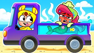 Little Mermaid 🧜🏻‍♀️🤩 Funny Kids Songs And Nursery Rhymes😍