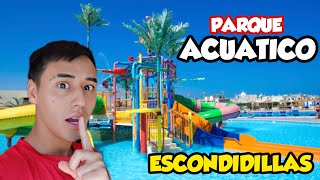 JUGAMOS A LAS ESCONDIDAS EN UN PARQUE ACUÁTICO!! SOY FREDY