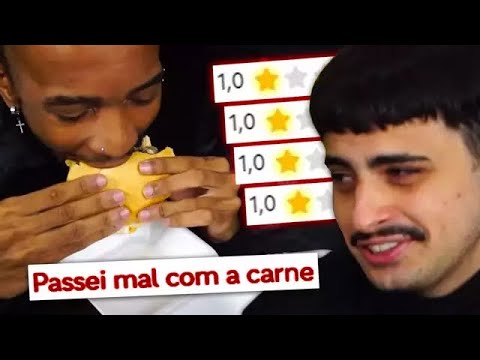 comendo nos piores lugares do ifood de novo