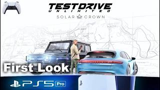 PS5 Pro 🎮 Test Drive Unlimited Solar Crown - First Look
