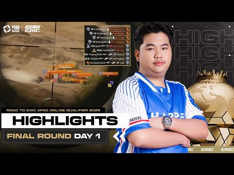 ไฮไลท์ ROAD TO EWC APAC ONLINE QUALIFIER 2025 l FINAL ROUND วันที่ 1 บอกเลยสวย ๆ ทั้งนั้น!!