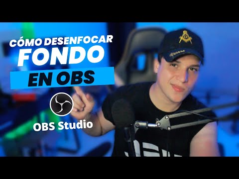 ✅ Como DESENFOCAR fondo de CAMARA en OBS | Sin tarjeta grafica 🔥Plugin para obs