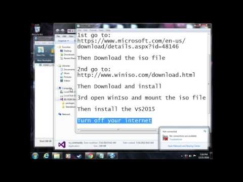 Visual Studio 15 Update 3 Offline Installer 11 21