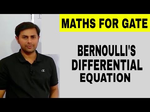 6. Bernoulii's differential equation (reducible to...