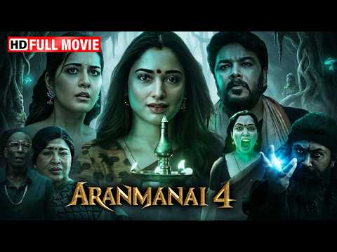 Tamannaah Bhatia's South Horror Comedy | Aranmanai 4 (2025) New Hindi Dubbed Movie | Raashii Khanna