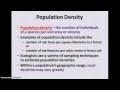 Ecological Interactions and Population Dynamics