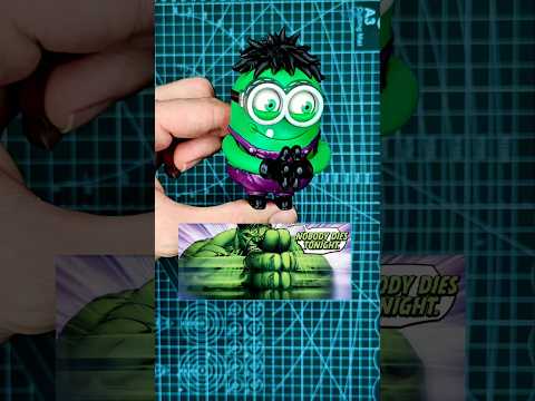Custom figura Minion como Hulk