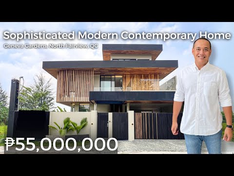 House Tour 384: Sophisticated Modern Contemporary Home For Sale in Geneva Gardens, Quezon City