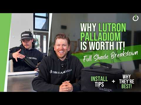 Lutron Palladium Shade Breakdown - Design Choices & Install GUIDE