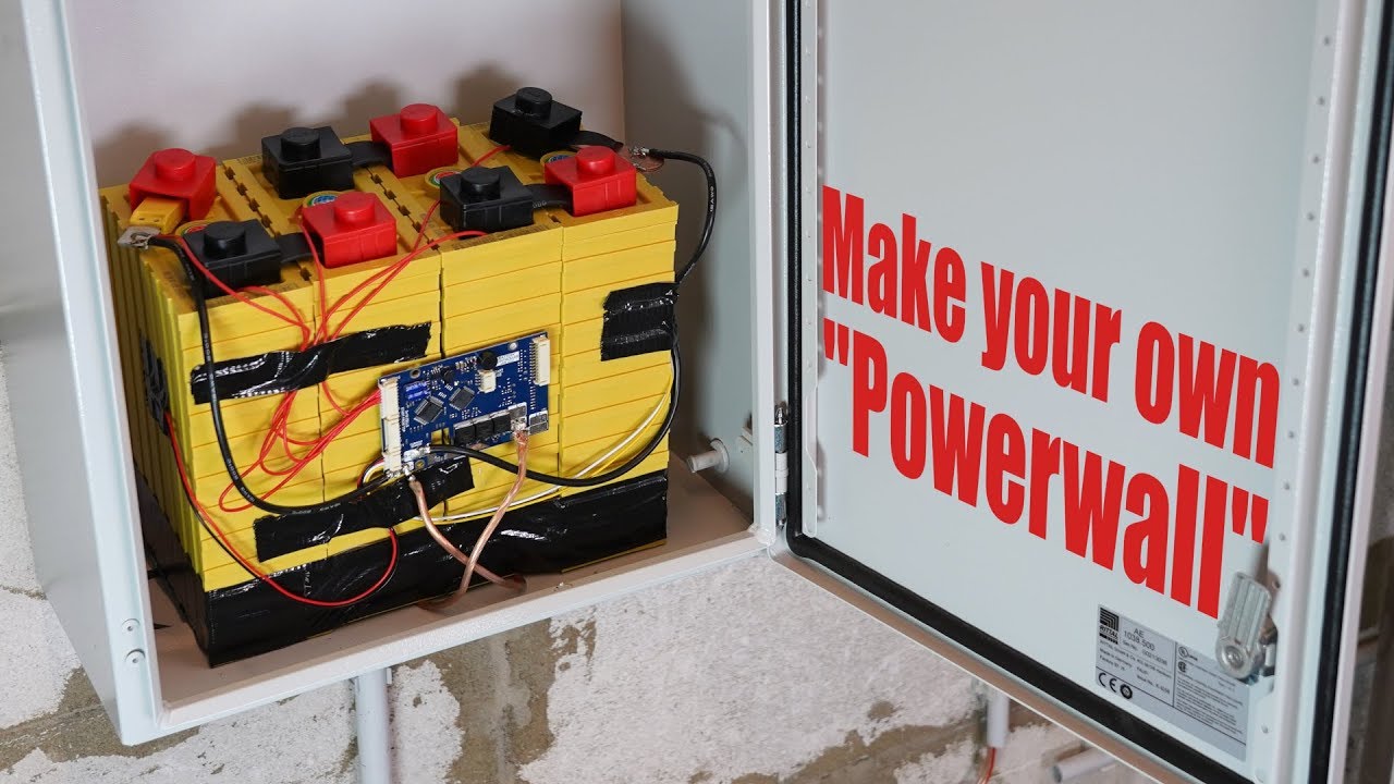 Make your own Powerwall (Big LiFePO4 Battery Pack)