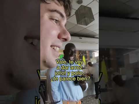 Restaurante africano impactante al pedir en su idioma