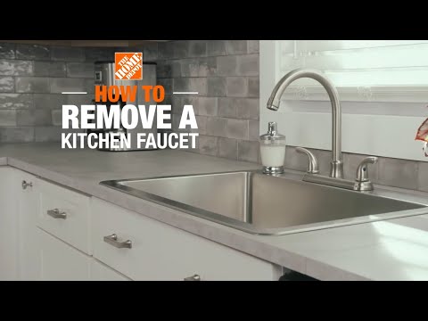 How to Remove a Kitchen Faucet