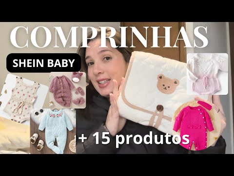 ROUPAS DE BEBÊ DA SHEIN - ENXOVAL ROUPINHAS,MANTA,BOLSA,CONJUNTOS,PANINHOS