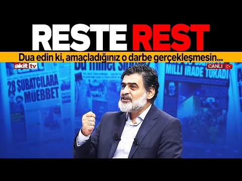 ALİ KARAHASANOĞLU'NDAN RESTE REST. DUA EDİN DE O UMDUĞUNUZ DARBE GERÇEKLEŞMESİN. YOKSA...