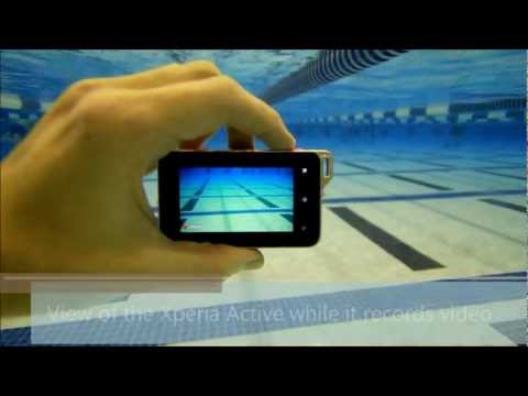 (ENGLISH) Sony Ericsson Xperia Active While Underwater and Swimming