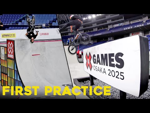 FIRST PRACTICE - X GAMES OSAKA 2025 - Plexiglass ramps, Format Changes, and Predictions