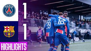 Youth League | 1 point face à Barcelone au Campus ! 📺