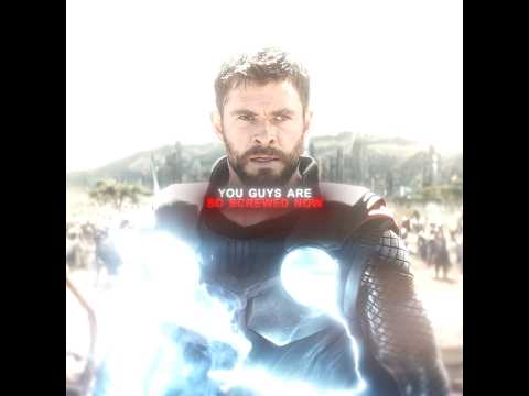 Thor is the strongest avenger😭🙏 - Thor Edit | Don Toliver - Tore up (Slowed)