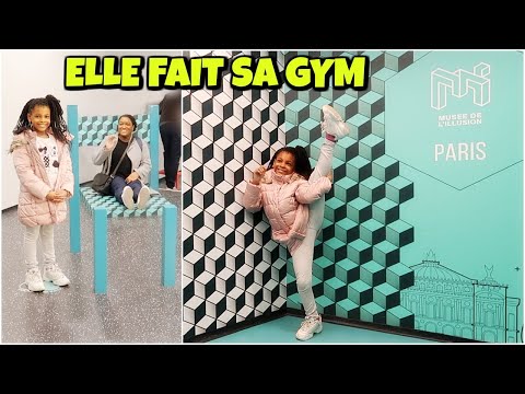 SEANCE DE GYM AU MUSEE DE L'ILLUSION PARIS