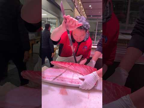 日本を代表するマグロ仲卸現場に潜入!#大好物は高カロリー #東京グルメ #japan #japanesefood #asmr